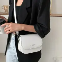 Сумка кросс-боди экокожа белая