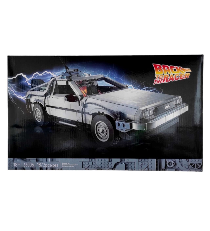 Конструктор Назад в будущее Машина времени Длориан 1872 детали