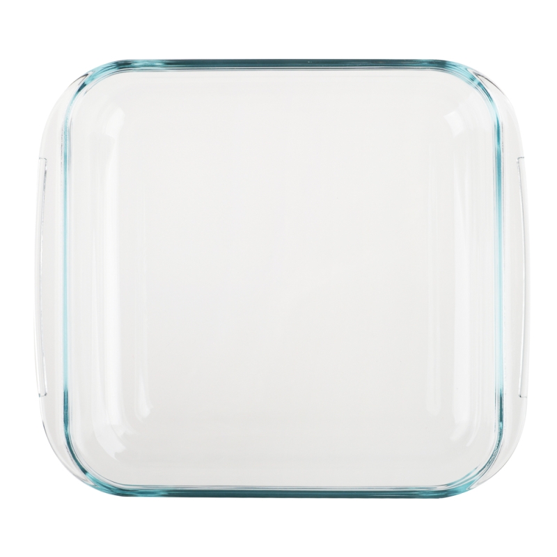 SATOSHI Форма для запекания жаропрочная квадратная, с ручками, стекло, 24.5x21.9x5.1см, 1,8л