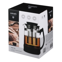 SATOSHI Валори Чайник заварочный 1 л, пластик, нержавеющая сталь SATOSHI Валори Чайник заварочный 1 л, пластик, нержавеющая сталь