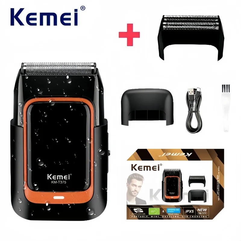 Электрическая бритва Шейвер Kemei KM-T375