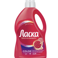 Гель для стирки цветных вещей ЛАСКА Эффект восстановления, 3л Гель для стирки цветных вещей ЛАСКА Эффект восстановления, 3л