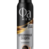 Дезодорант-антиперспирант спрей мужской ФА Men Прозрачная защита, 150мл Дезодорант-антиперспирант спрей мужской ФА Men Прозрачная защита, 150мл