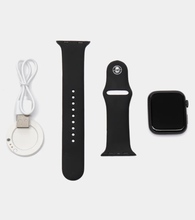 Умные часы SX9 Pro, с поддержкой звонков и уведомлений черные