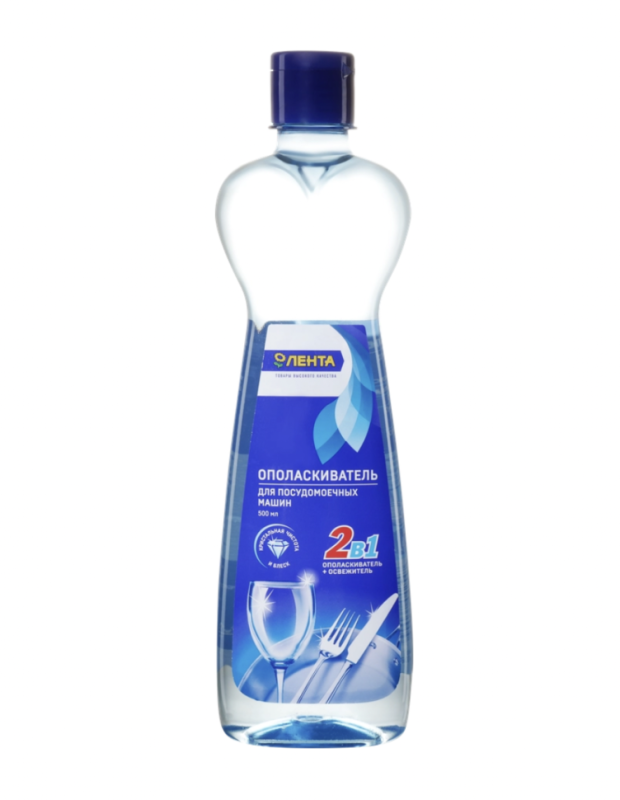 Ополаскиватель для посудомоечной машины ЛЕНТА, 500мл