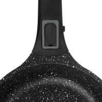 SATOSHI Уран Сковорода литая d20см, антипригарное покрытие Мрамор, индукция, съемная ручка