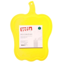 VETTA Доска разделочная, фигурная, "Перчик", 2 цвета, 37x26x0,3см, полипропилен VETTA Доска разделочная, фигурная, "Перчик", 2 цвета, 37x26x0,3см, полипропилен