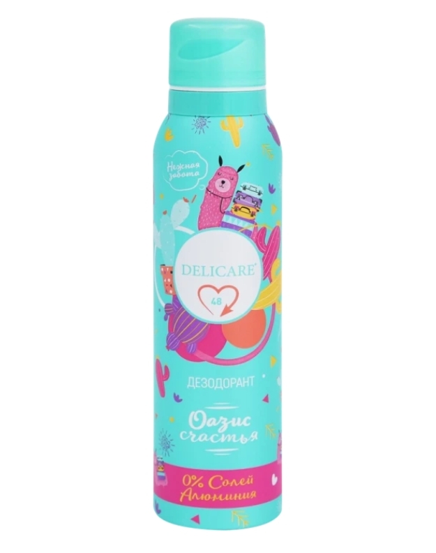 Дезодорант-спрей женский DELICARE Оазис счастья, 150мл