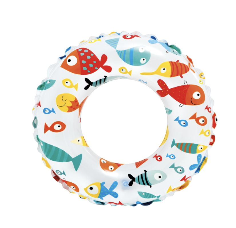 Круг для плавания &laquo;Яркий&raquo;, d=51 см, от 3-6 лет, рыбы