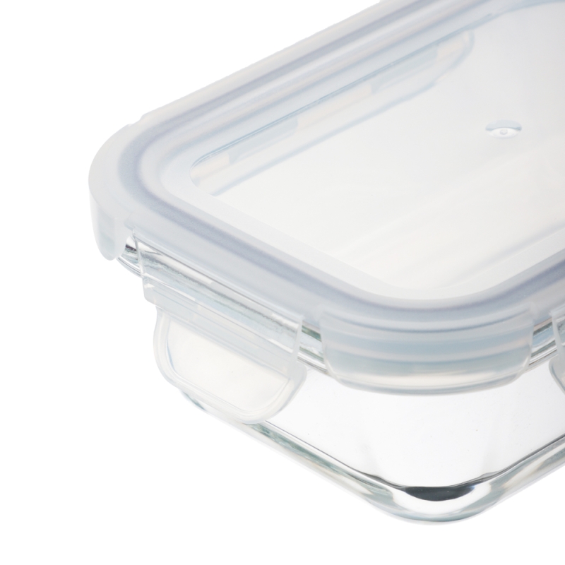 VETTA Контейнер для продуктов на защелках 370мл, жаропрочное стекло VETTA Контейнер для продуктов на защелках 370мл, жаропрочное стекло