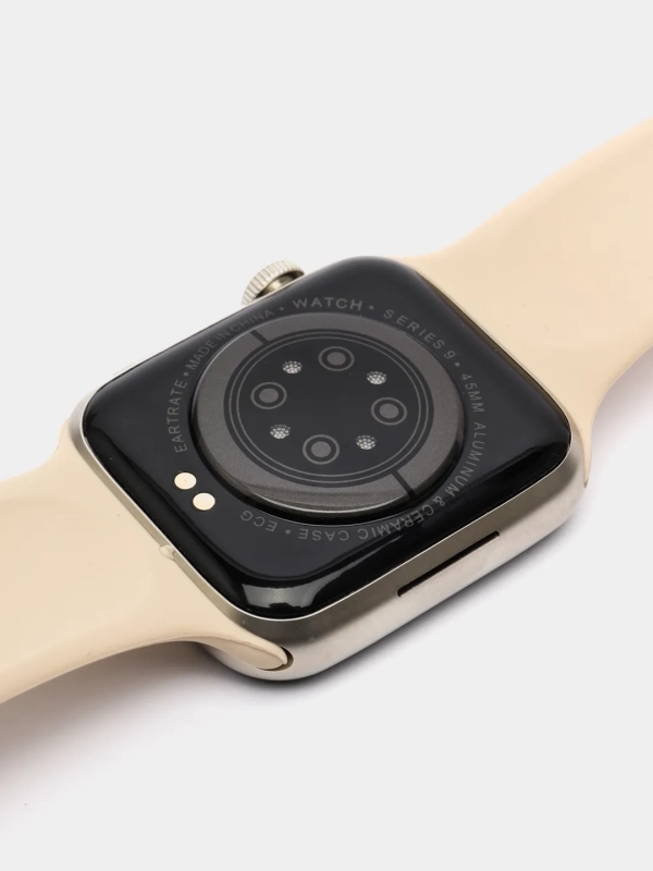 Умные часы SX9 Pro, с поддержкой звонков и уведомлений золотые