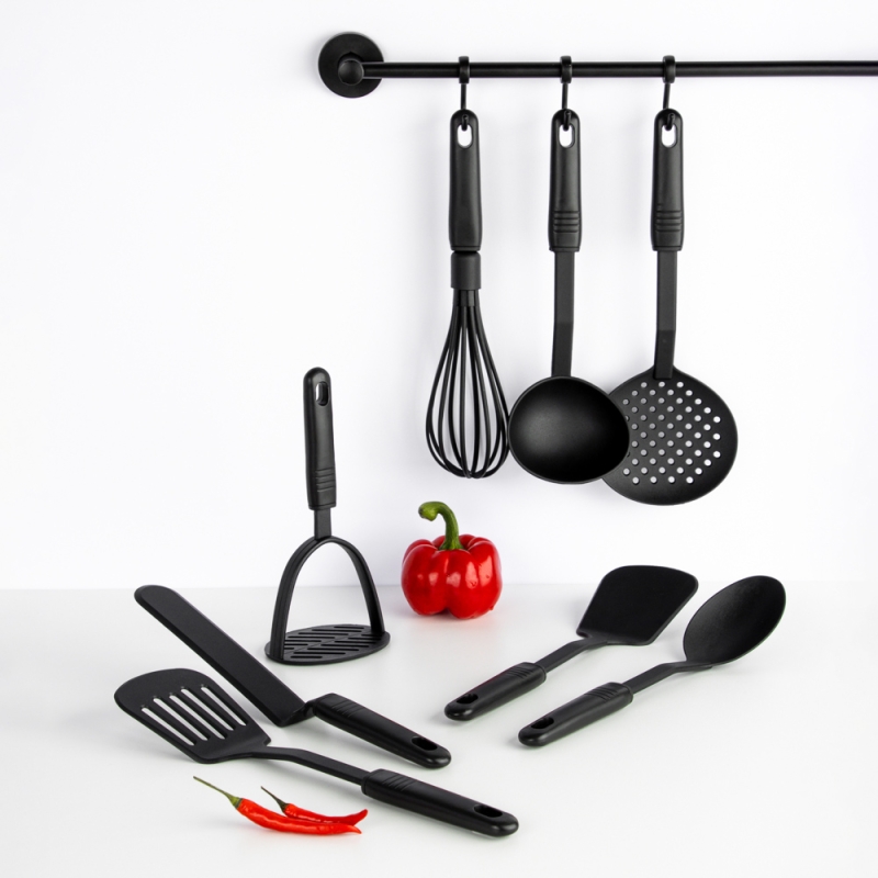 Блэк Толкушка для картофеля, жаропрочный нейлон WH 1013-12 Блэк Толкушка для картофеля, жаропрочный нейлон WH 1013-12