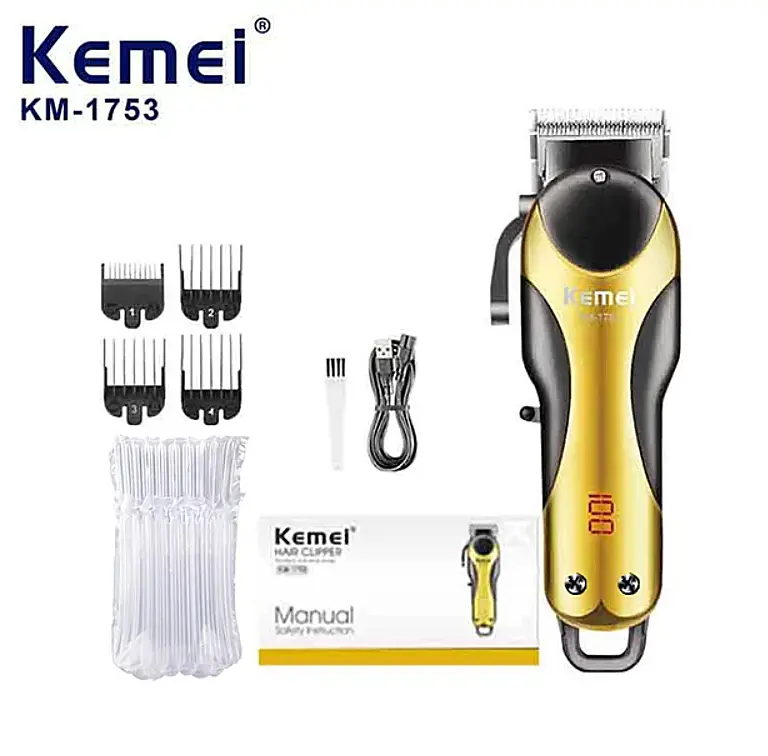 Машинка для стрижки KM-1753 (цвет в ассортименте)