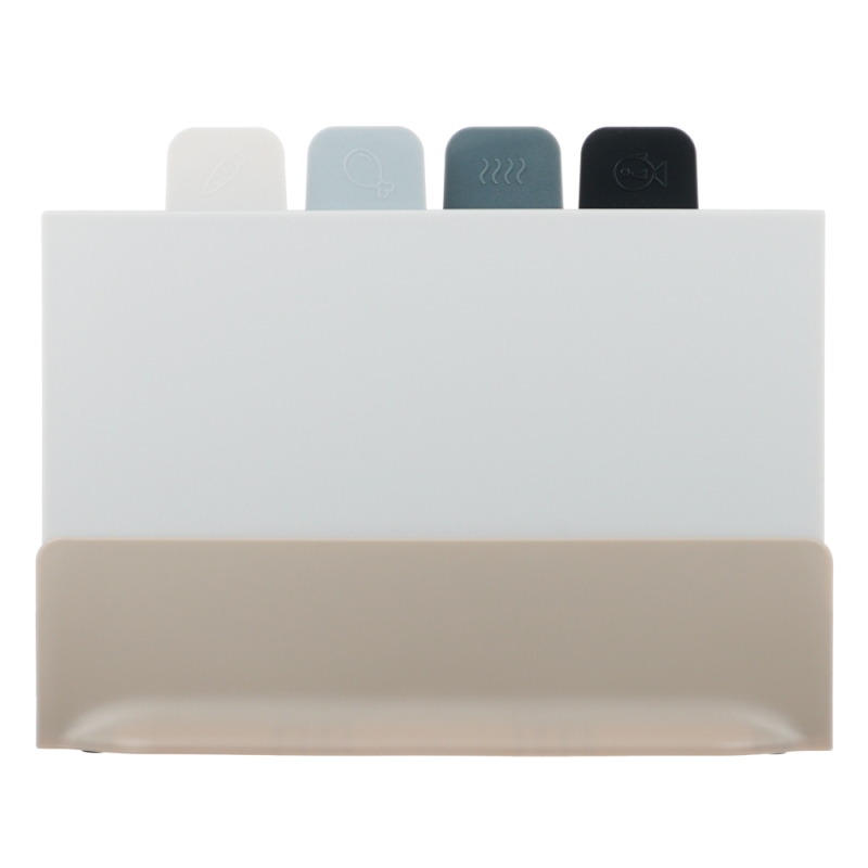 SATOSHI Набор досок разделочных на подставке 5пр 29х22,5х0,5см, пластик SATOSHI Набор досок разделочных на подставке 5пр 29х22,5х0,5см, пластик