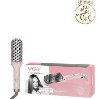 Фен щетка розовая VGR V-592