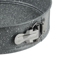 SATOSHI Буко Форма для выпечки круглая разъемная, угл.сталь, 24х6,5см, антиприг. покрытие "Мрамор"