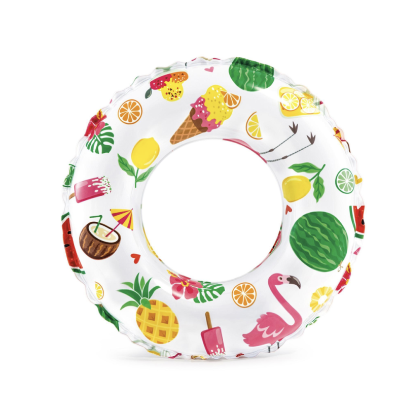 Круг для плавания &laquo;Яркий&raquo;, d=61 см, от 6-10 лет, тропики