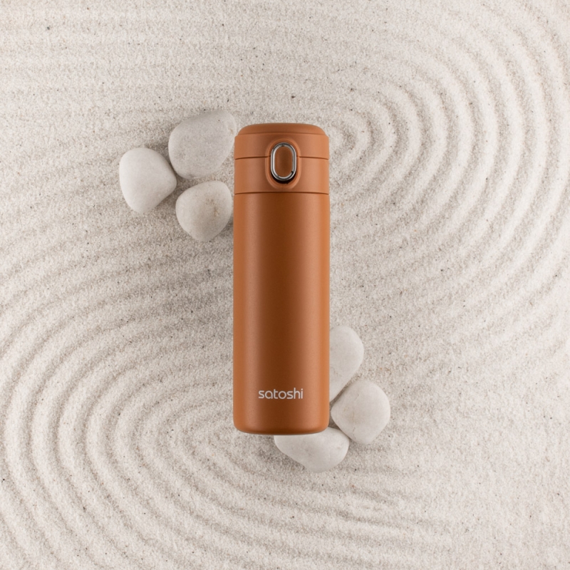 SATOSHI Кантабрия Термос-кружка 400мл, нержавеющая сталь 18/10