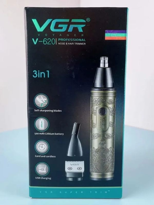 Триммер для волос, бороды и усов VGR V-620 Триммер для волос, бороды и усов VGR V-620
