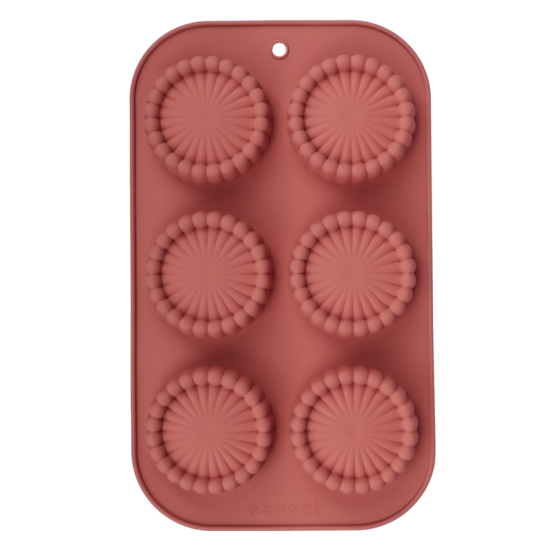 VETTA Форма силиконовая 6 ячеек, 29x17x2см "Шарлотка"