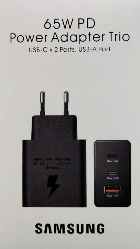 Блок USB Type-c Samsung 65W