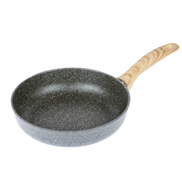 Сковорода HOMECLUB Scandia 24см глубокая, литой алюминий, антипригарное покрытие