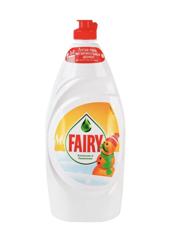 Средство для мытья посуды FAIRY Апельсин и Лимонник, 900мл
