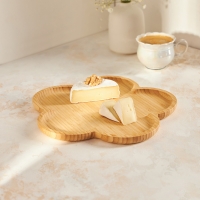 VETTA Поднос сервировочный, бамбук, 24x24x1,5см