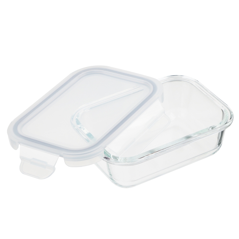 VETTA Контейнер для продуктов на защелках 370мл, жаропрочное стекло VETTA Контейнер для продуктов на защелках 370мл, жаропрочное стекло