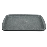 SATOSHI Буко Противень плоский, 36,5х27х1,7см, угл.сталь, антипригарное покрытие "Мрамор"