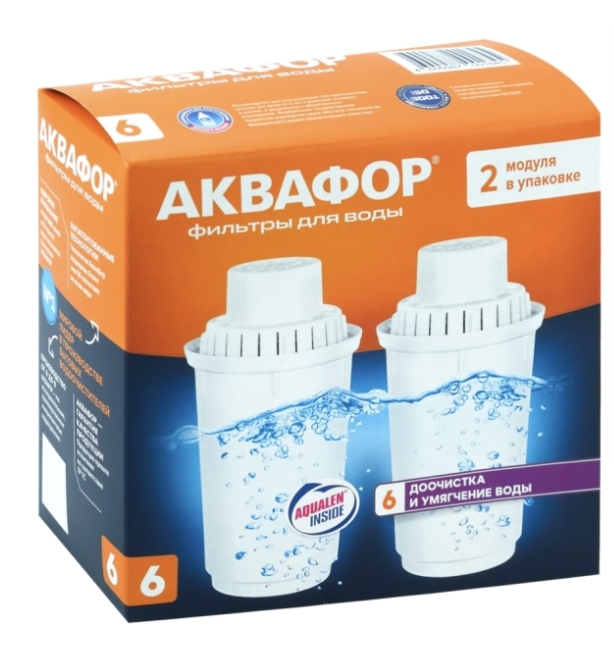 Модуль сменный АКВАФОР В6 Арт. В100-6(К-2), 2шт