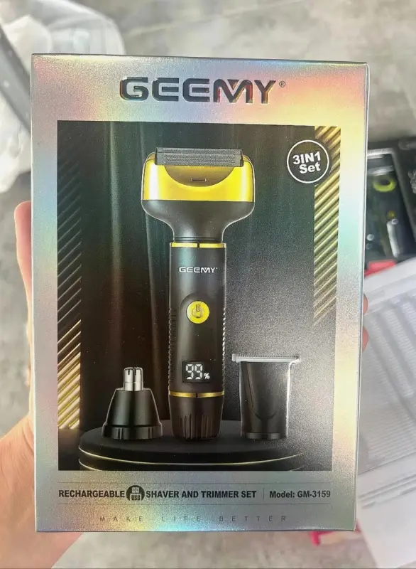 Триммер для бороды и усов Geemy GM-3159