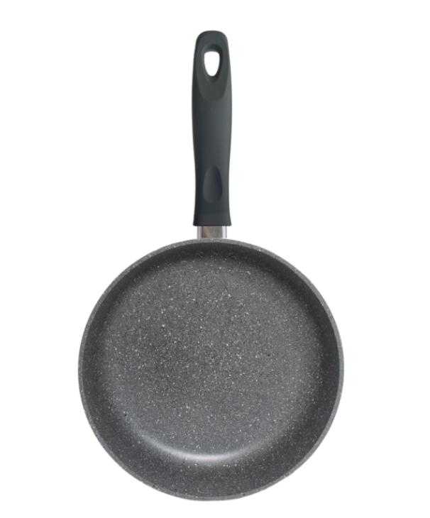 сковорода HOMECLUB Stone 26см, глубокая, литой алюминий