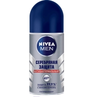 Дезодорант роликовый мужской NIVEA Men Серебряная защита, 50мл