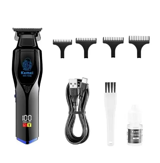 Триммер для стрижки волос Kemei KM-1556