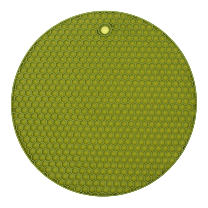 VETTA Подставка под горячее, силикон, d18см, "Соты", 3 цвета