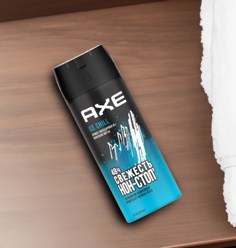 Дезодорант-спрей мужской AXE Ice Chill, 150мл