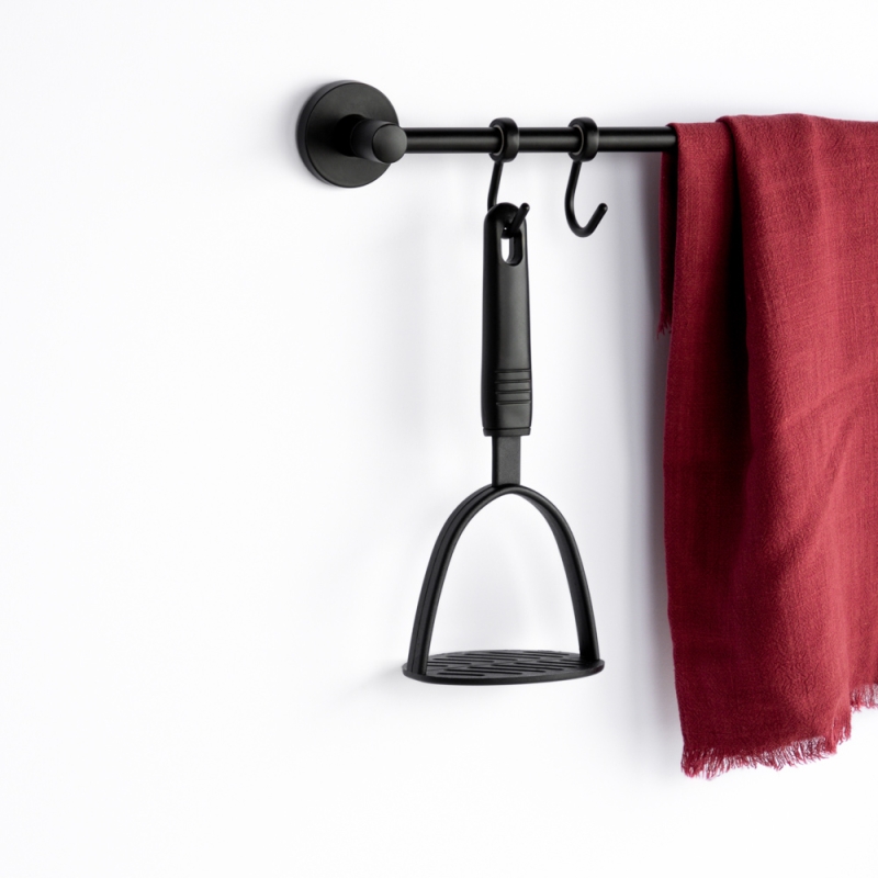 Блэк Толкушка для картофеля, жаропрочный нейлон WH 1013-12 Блэк Толкушка для картофеля, жаропрочный нейлон WH 1013-12