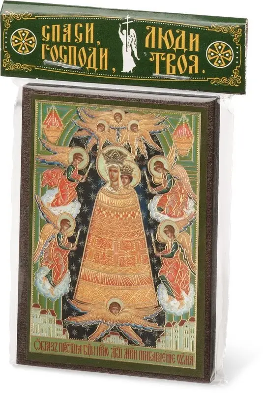 Икона БМ "Прибавление ума" 6х9 на МДФ-6