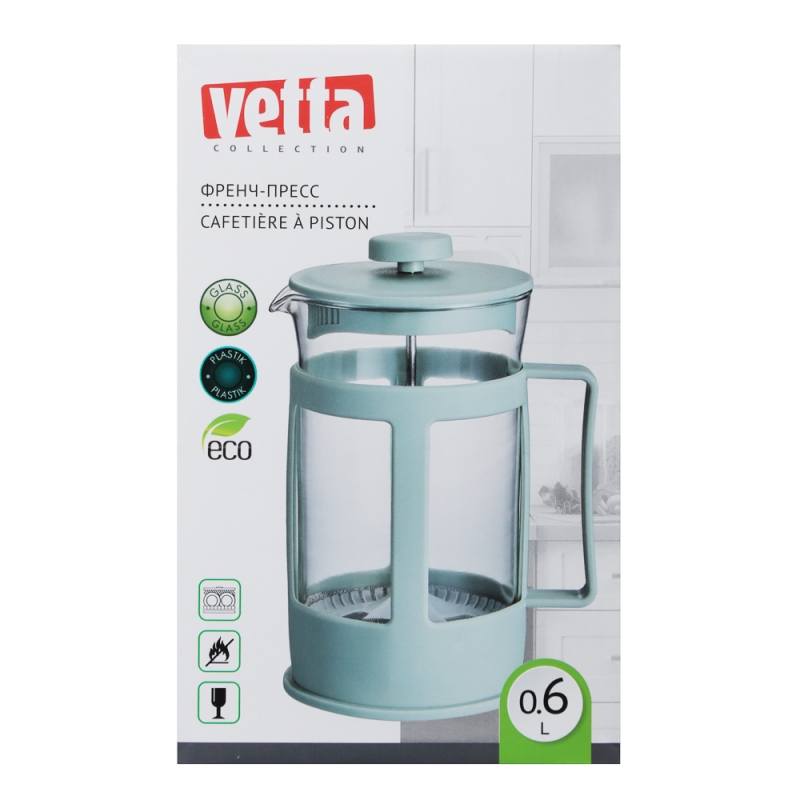 VETTA Амели Френч-пресс 600мл, пластик