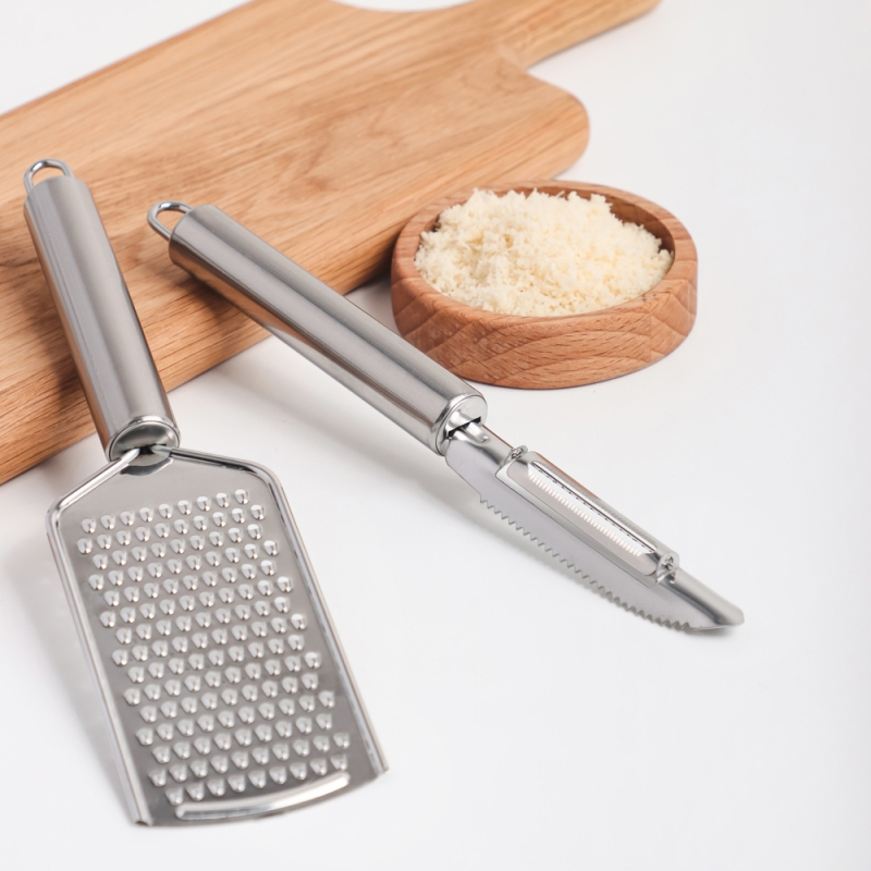 VETTA Набор кухонный, овощечистка+терка, нерж. сталь VETTA Набор кухонный, овощечистка+терка, нерж. сталь
