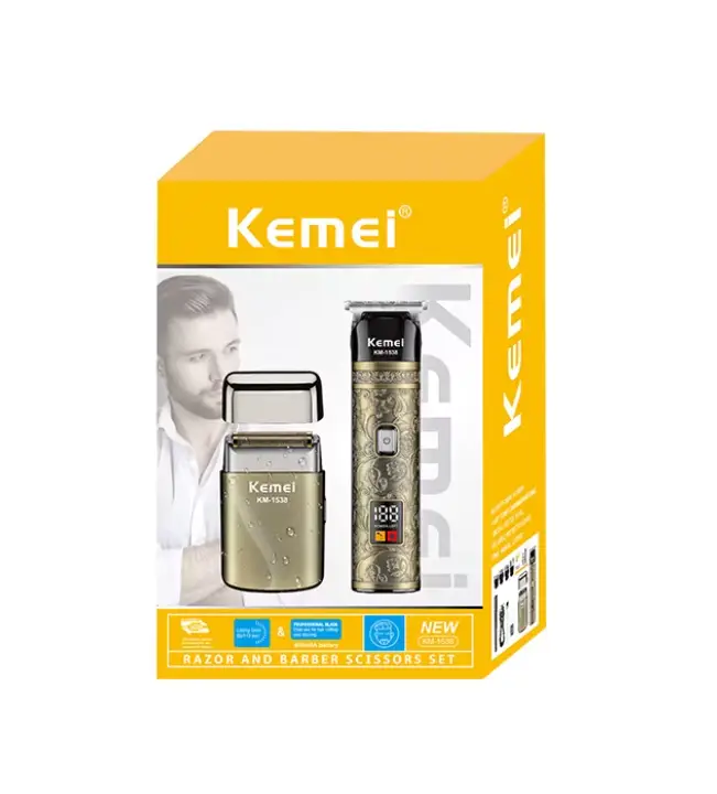 Набор для стрижки волос 2в1 Kemei KM-1538