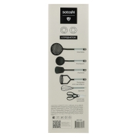 SATOSHI Монтань Набор кухонных принадлежностей 6 предметов, нейлон, нержавеющая сталь SATOSHI Монтань Набор кухонных принадлежностей 6 предметов, нейлон, нержавеющая сталь