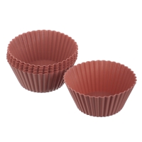 VETTA Набор форм силиконовых 16шт, 6,5x3,3см, "Кекс", 3 цвета VETTA Набор форм силиконовых 16шт, 6,5x3,3см, "Кекс", 3 цвета