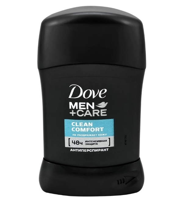 Дезодорант-антиперспирант стик мужской DOVE Экстразащита и уход, 50мл