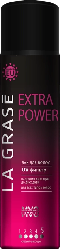 Лак для волос LA GRASE Extra Power Лак для волос LA GRASE Extra Power