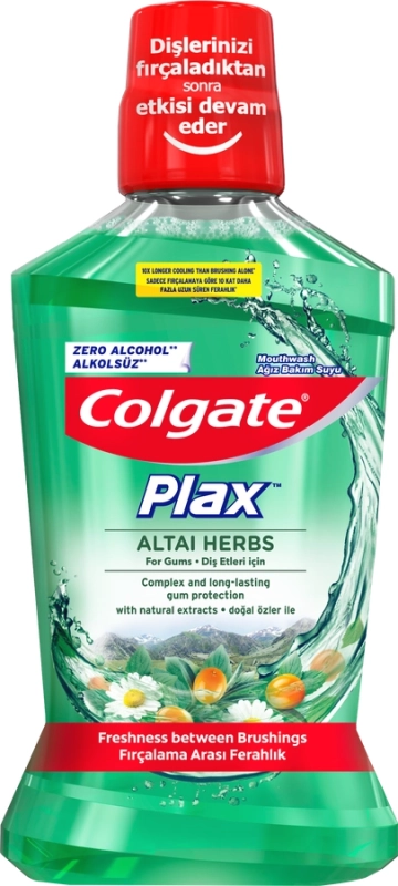 Ополаскиватель для десен COLGATE Plax с алтайскими травами Ополаскиватель для десен COLGATE Plax с алтайскими травами