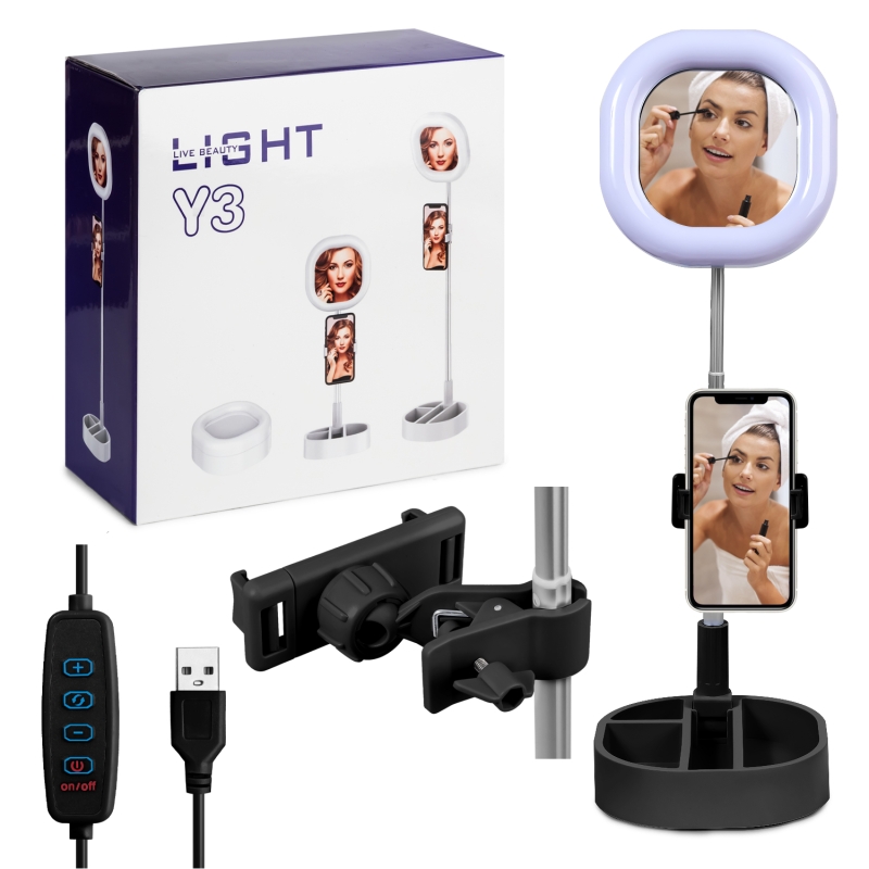 Селфи кольцо Y3 черный Селфи кольцо Y3 черный