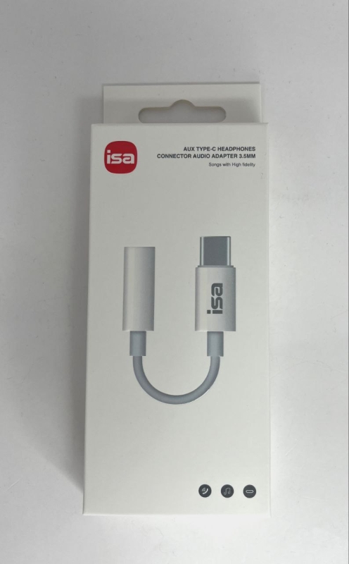 Переходник AC-02 Type C-AUX 3.5mm ISA