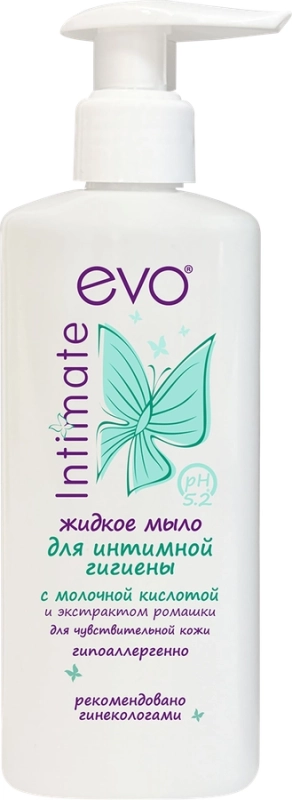 Жидкое мыло для интимной гигиены EVO для чувствительной кожи